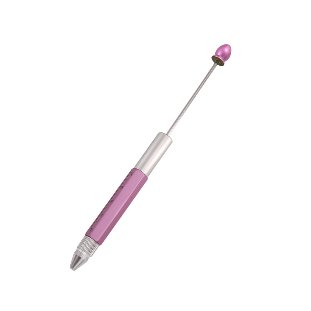Wholesale Beadable Pens Writing Scale Touch Screwdriver Multifunctional Pen DIY Metal Pen